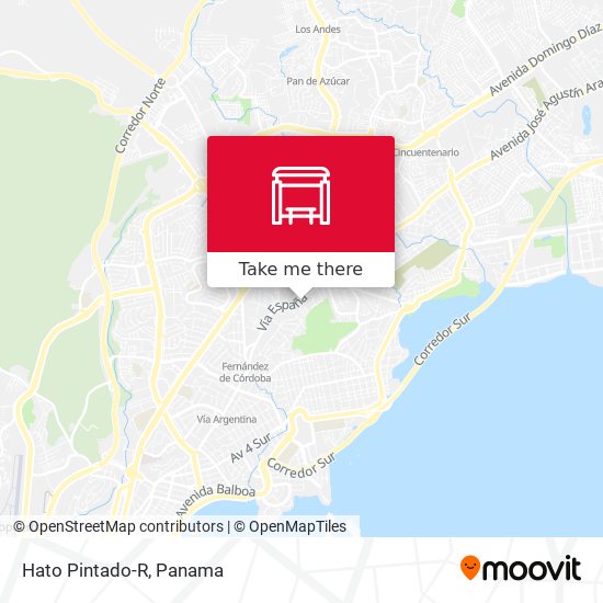 Hato Pintado-R map