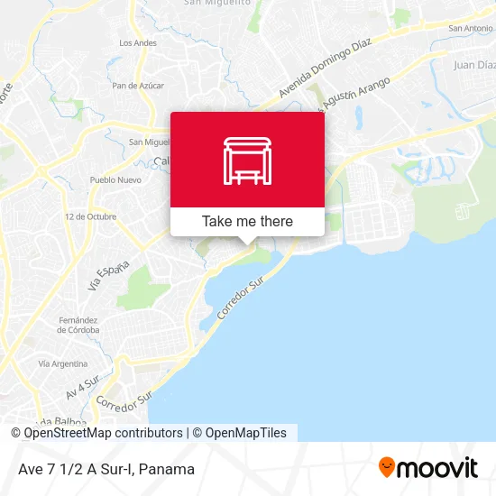 Mapa de Ave 7 1/2 A Sur-I