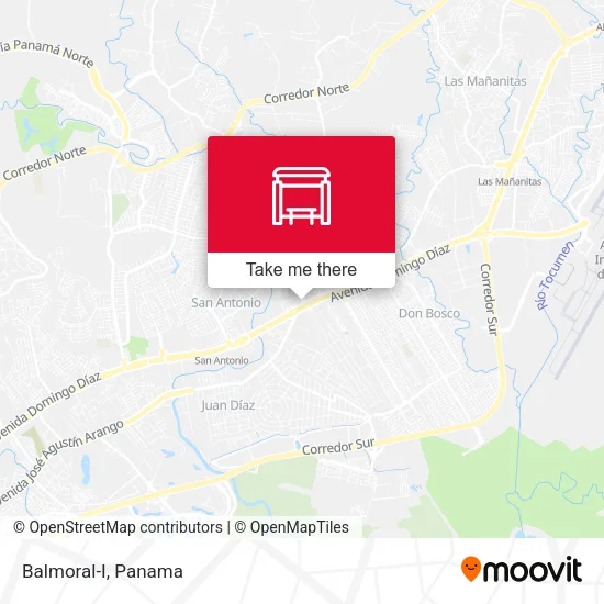 Mapa de Balmoral-I