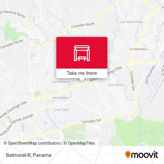 Mapa de Balmoral-R