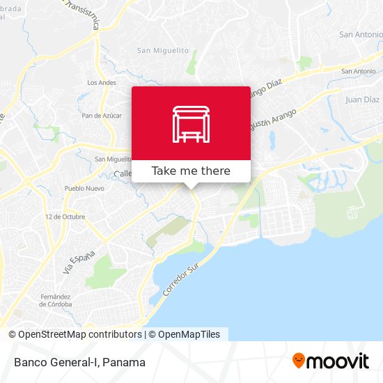 Banco General-I map