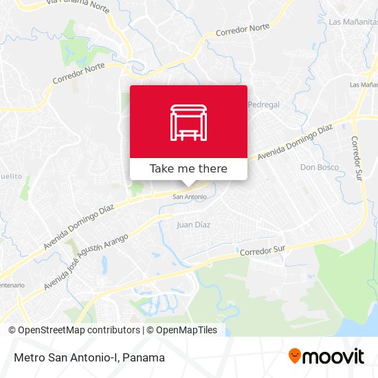 Metro San Antonio-I map