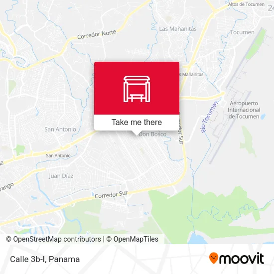 Mapa de Calle 3b-I
