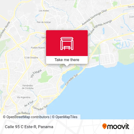 Calle 95 C Este-R map