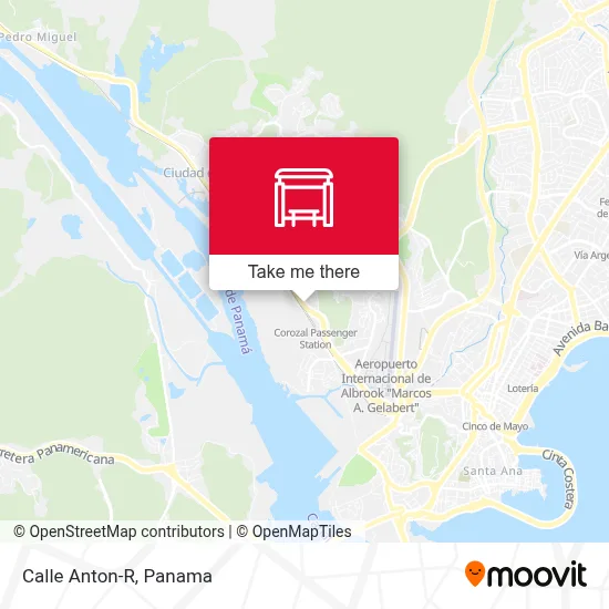 Calle Anton-R map