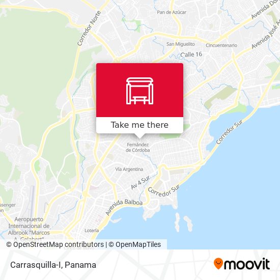 Carrasquilla-I map