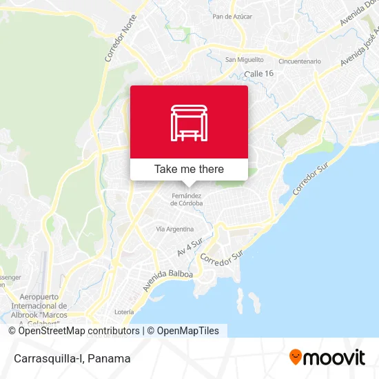 Mapa de Carrasquilla-I