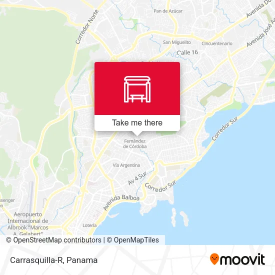 Mapa de Carrasquilla-R