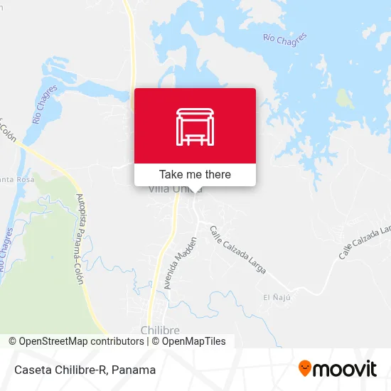 Mapa de Caseta Chilibre-R