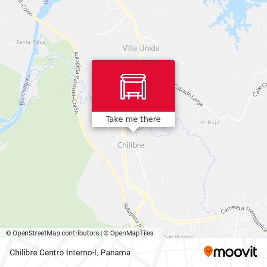 Chilibre Centro Interno-I map