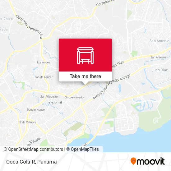 Mapa de Coca Cola-R