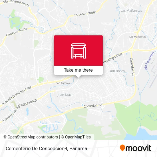 Mapa de Cementerio De Concepcion-I