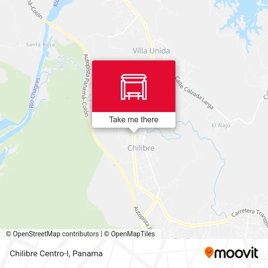 Chilibre Centro-I map