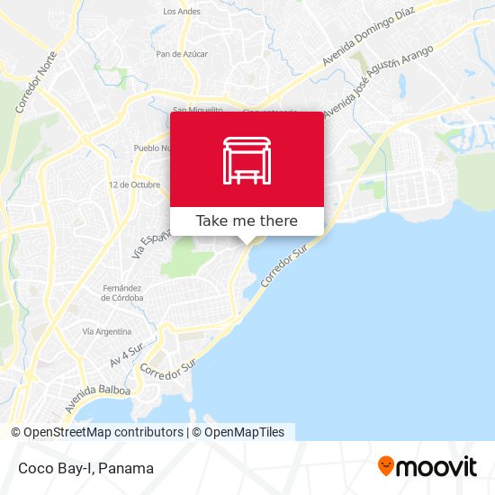 Coco Bay-I map
