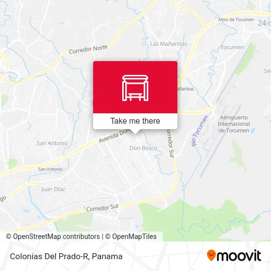 Colonias Del Prado-R map