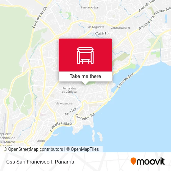 Mapa de Css San Francisco-I
