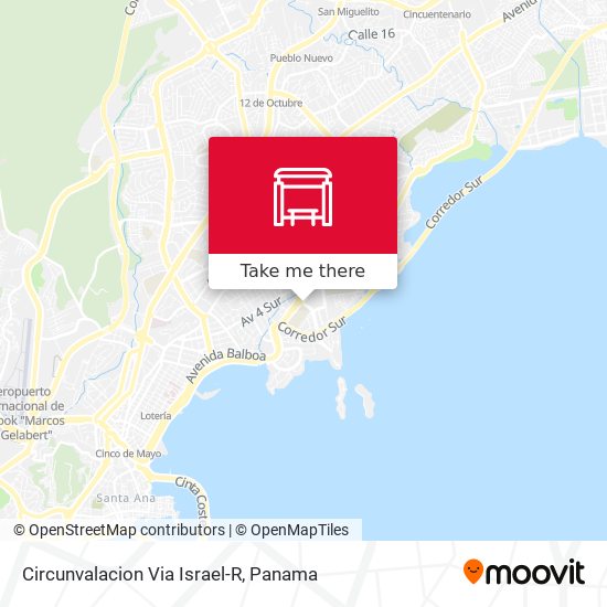 Circunvalacion Via Israel-R map