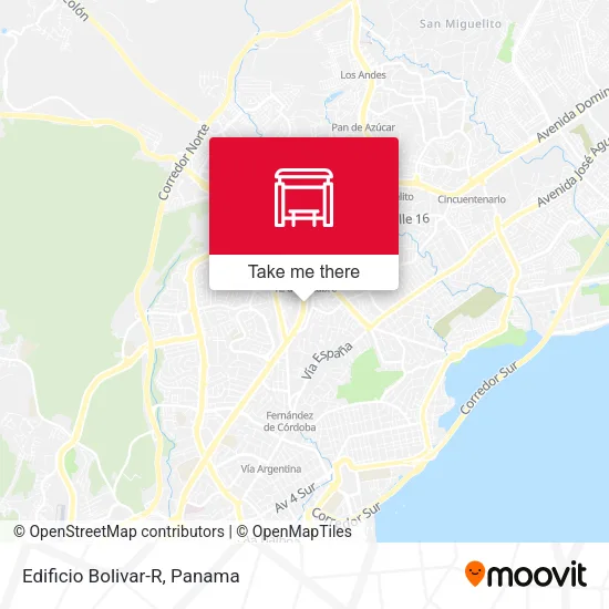Edificio Bolivar-R map