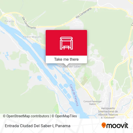 Mapa de Entrada Ciudad Del Saber-I