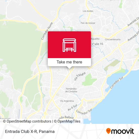 Mapa de Entrada Club X-R