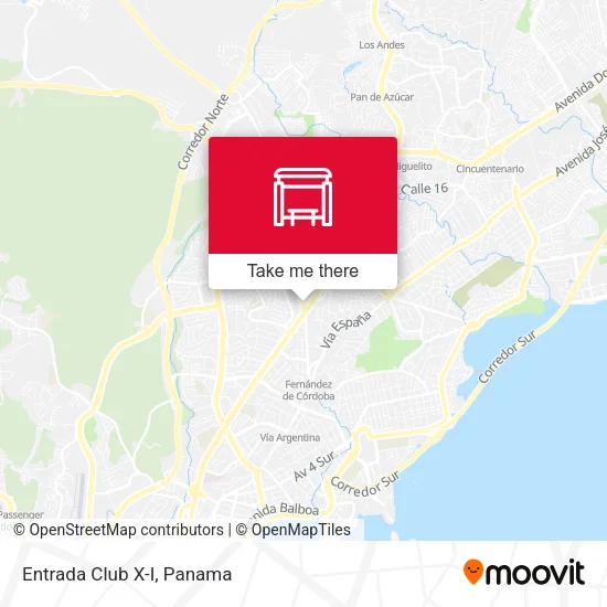 Mapa de Entrada Club X-I