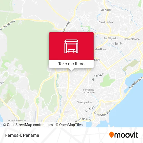 Femsa-I map