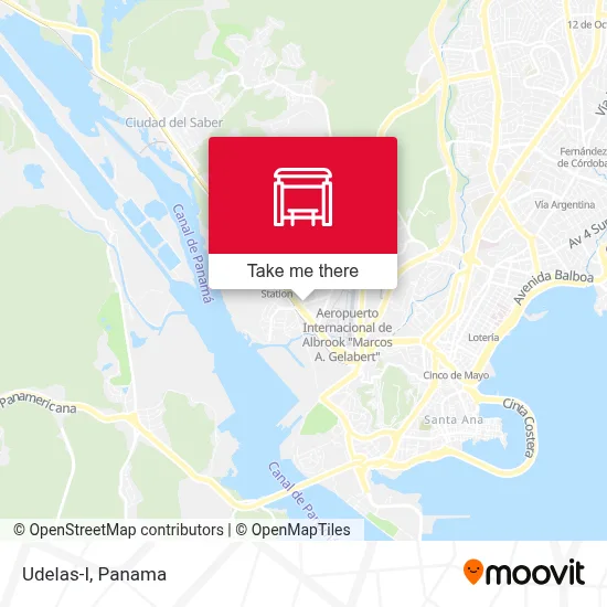 Udelas-I map