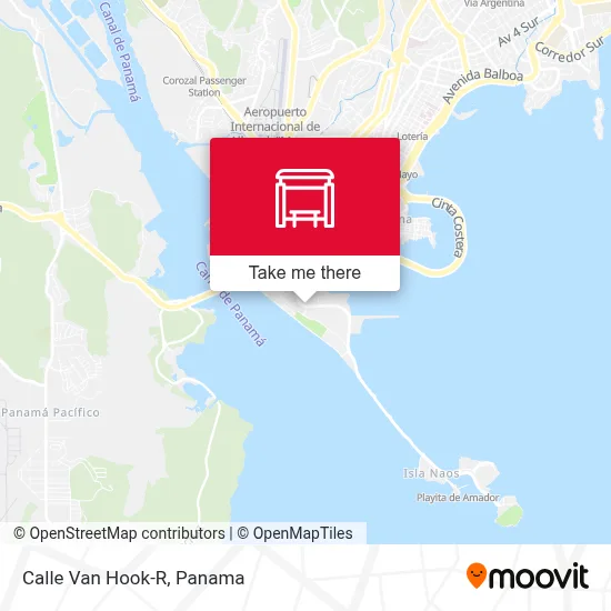 Mapa de Calle Van Hook-R