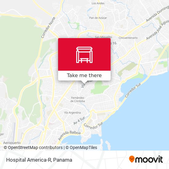 Hospital America-R map
