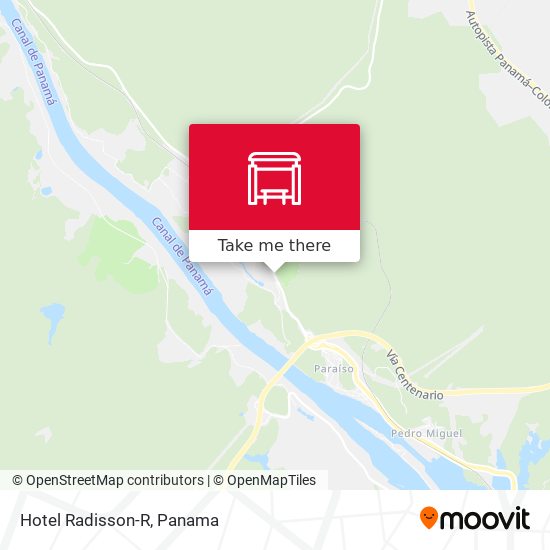 Hotel Radisson-R map