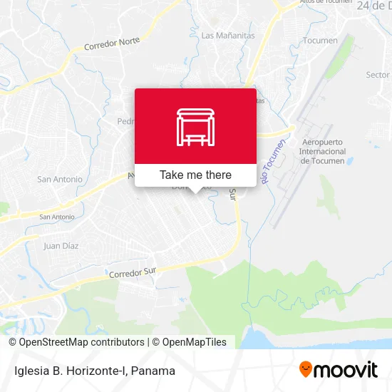 Mapa de Iglesia B. Horizonte-I