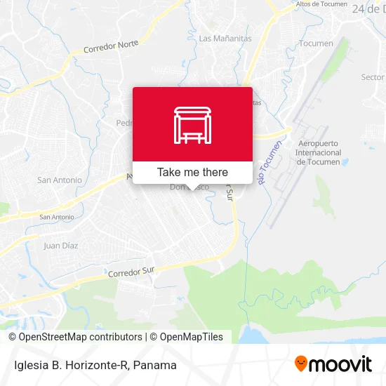 Mapa de Iglesia B. Horizonte-R