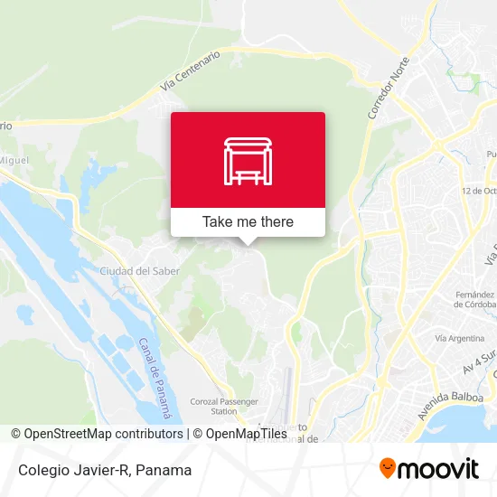 Mapa de Colegio Javier-R