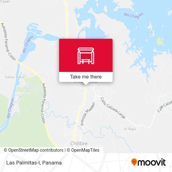 Mapa de Las Palmitas-I