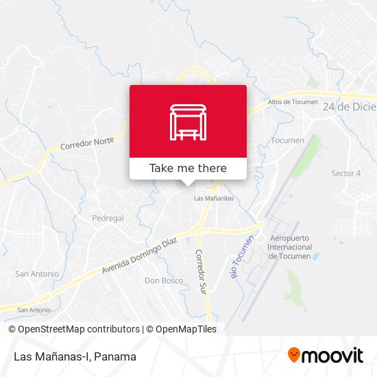 Las Mañanas-I map