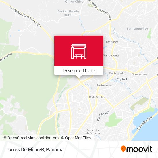 Torres De Milan-R map