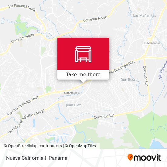 Nueva California-I map