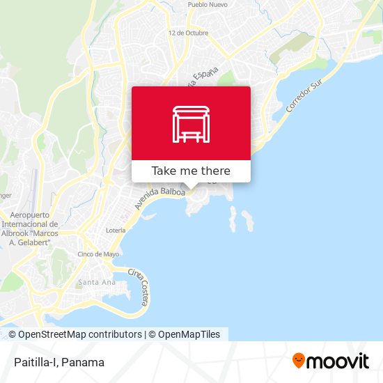 Paitilla-I map