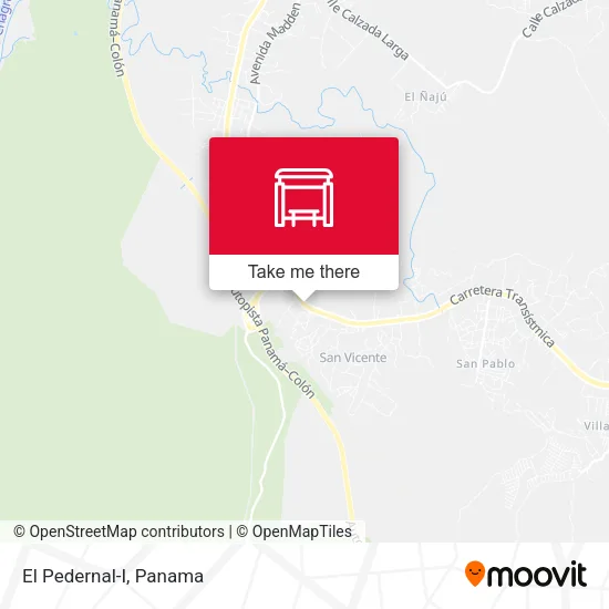 Mapa de El Pedernal-I