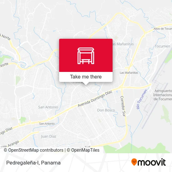 Mapa de Pedregaleña-I