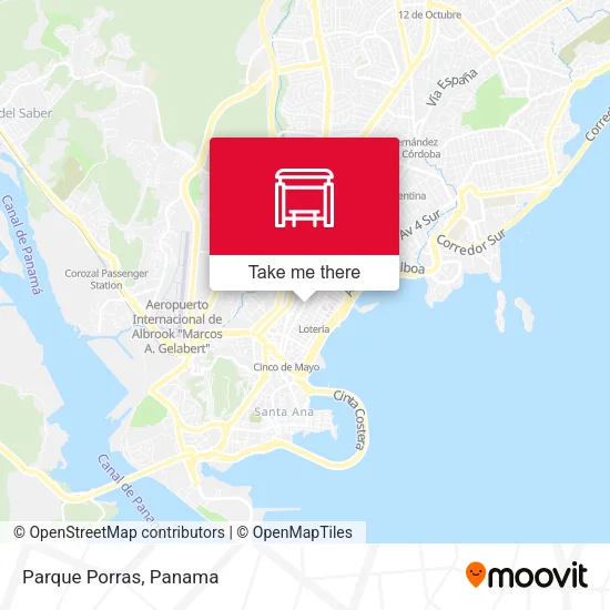 Mapa de Parque Porras