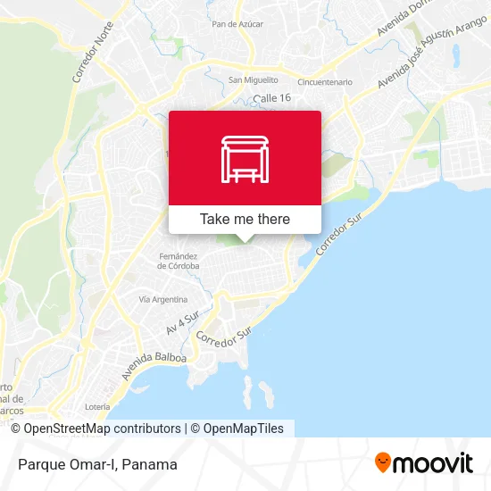 Mapa de Parque Omar-I