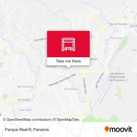 Parque Real-R map