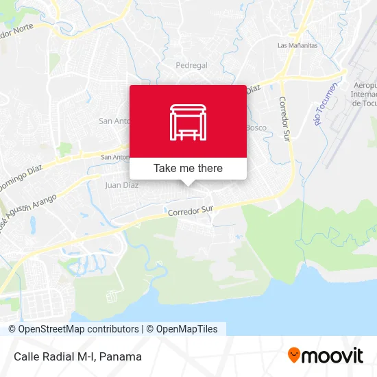 Calle Radial M-I map
