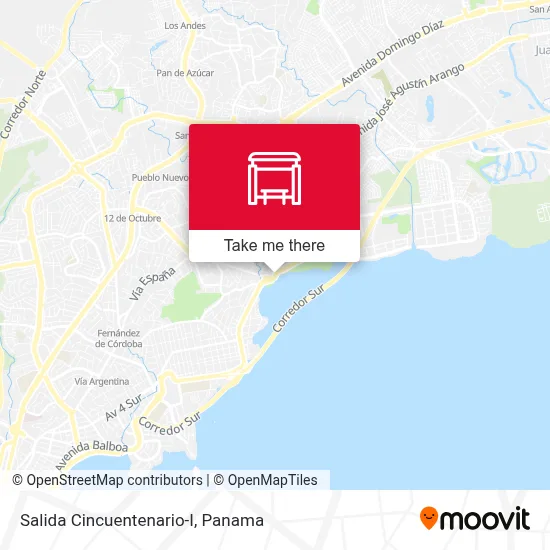 Mapa de Salida Cincuentenario-I