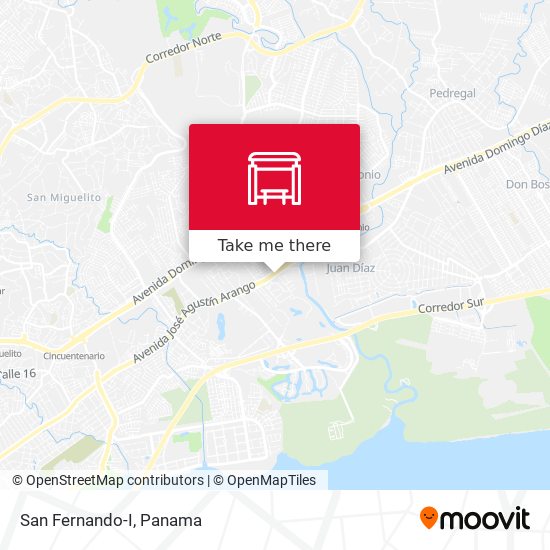 San Fernando-I map