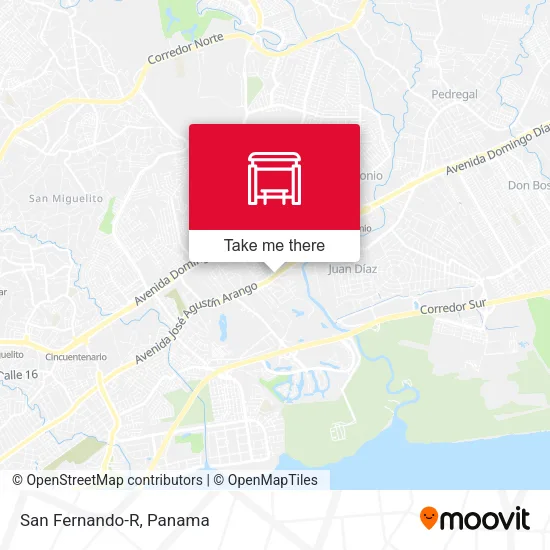 Mapa de San Fernando-R