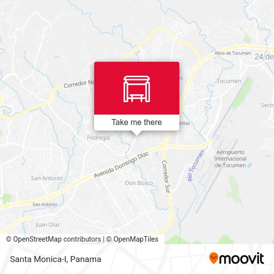Mapa de Santa Monica-I