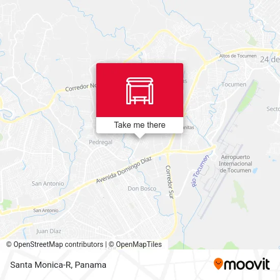 Mapa de Santa Monica-R