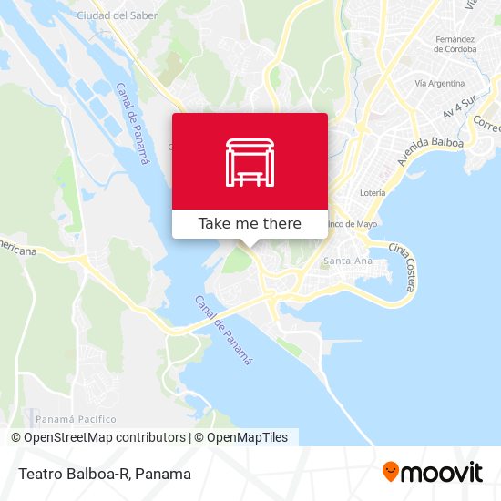 Teatro Balboa-R map
